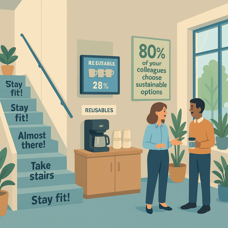 Facilitaire Nudging: ontwerp je eigen nudge!